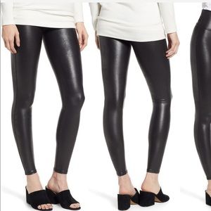 Spanx faux leather leggings